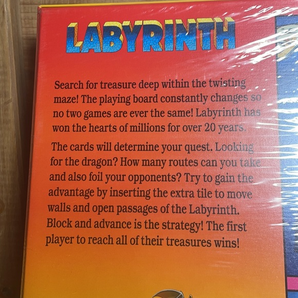 Vintage "The Amazing Labyrinth" Board Game By Ravensburger - New, Sealed. - Picture 5 of 7